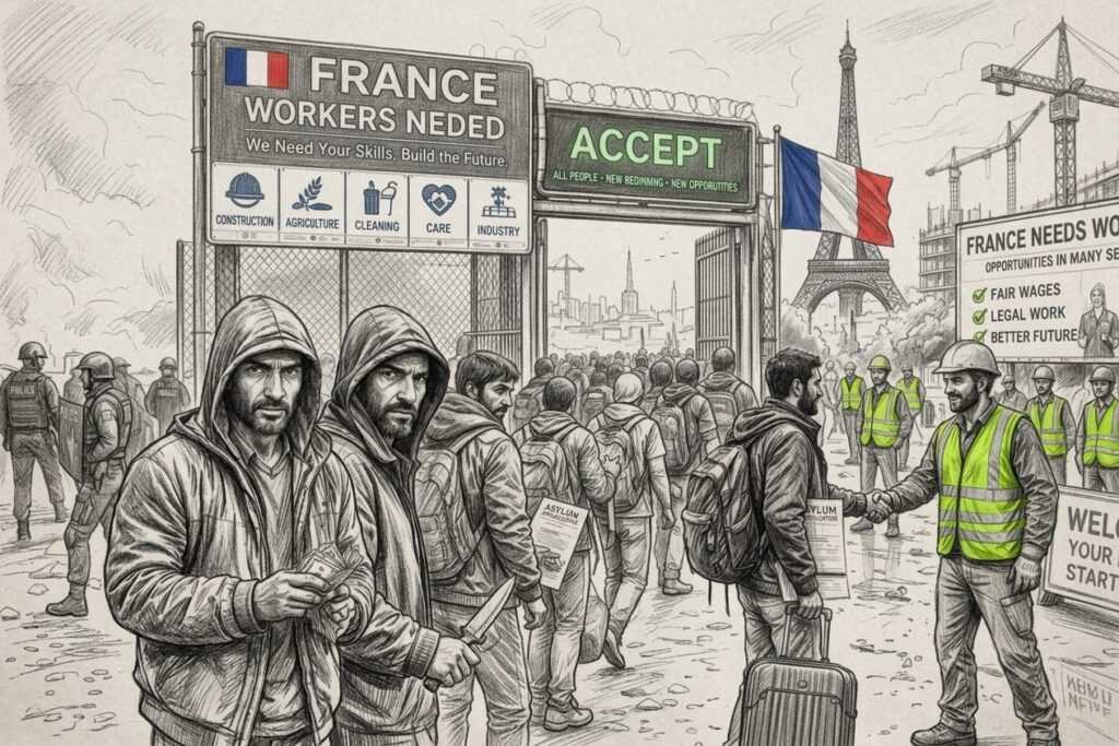 France ignorance fake refugee 03
