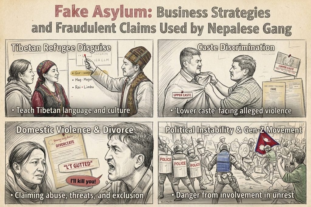 Real v fake refugee france 13