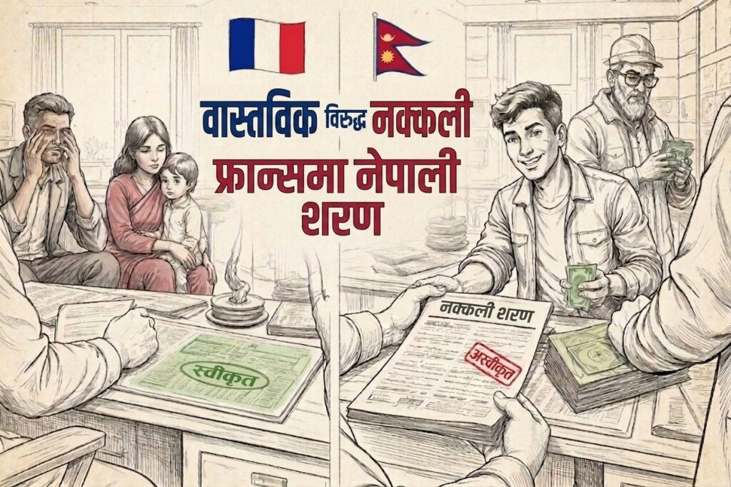 Real v fake refugee france np 2