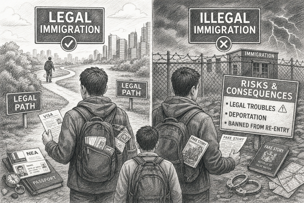 fake asylum nepali in Europe1