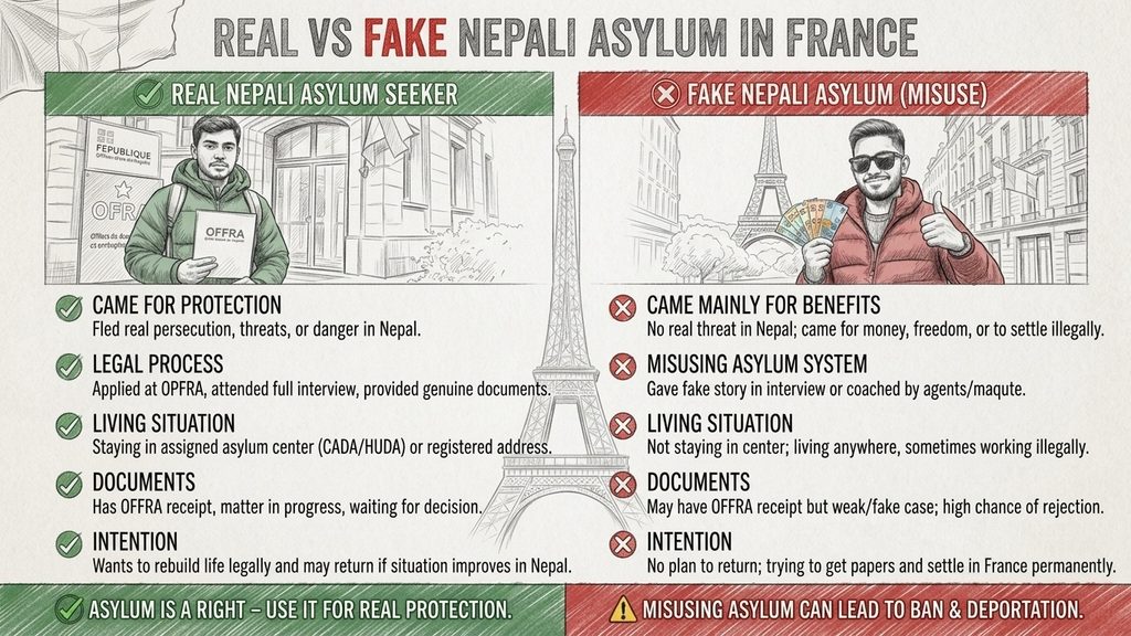 real vs fake refugee france 02