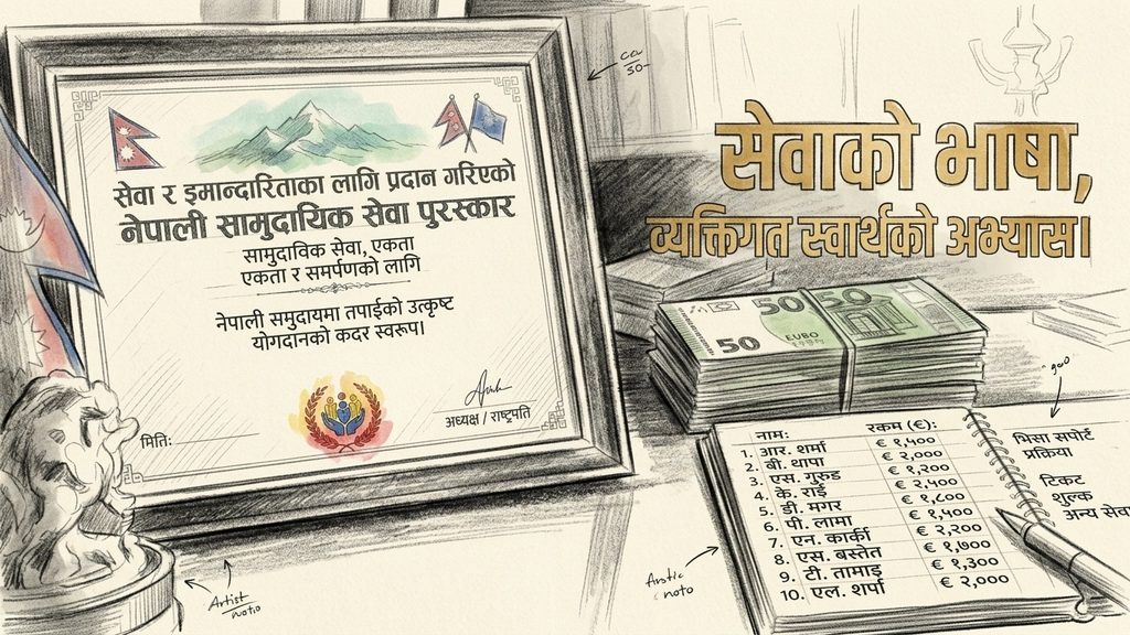 Nepali organization Europe NP10