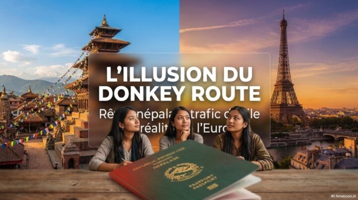 Three Girl Dunkiroute seasonal visa europe nepal10